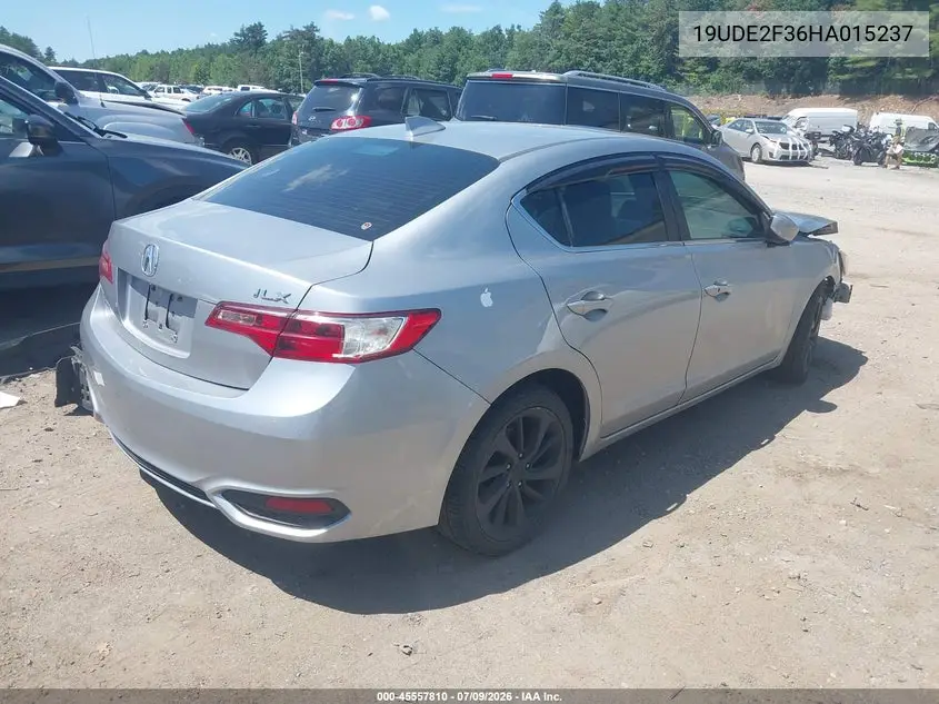 2017 Acura Ilx Acurawatch Plus Package VIN: 19UDE2F36HA015237 Lot: 45557810