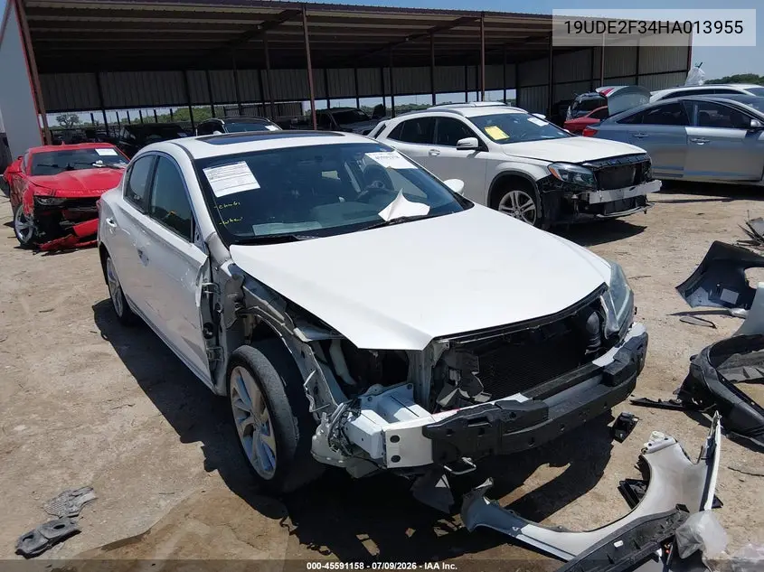 2017 Acura Ilx Acurawatch Plus Package VIN: 19UDE2F34HA013955 Lot: 45591158