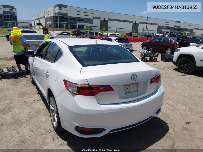 2017 Acura Ilx Acurawatch Plus Package VIN: 19UDE2F34HA013955 Lot: 45591158
