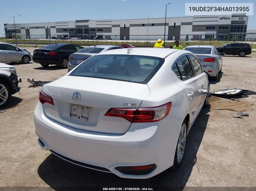 2017 Acura Ilx Acurawatch Plus Package VIN: 19UDE2F34HA013955 Lot: 45591158