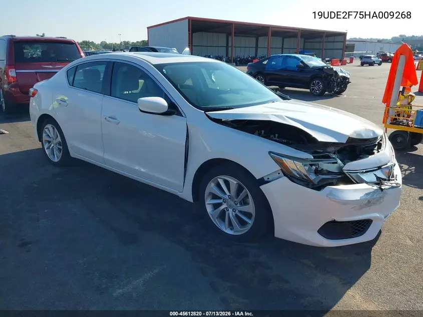 2017 Acura Ilx Premium Package/Technology Plus Package VIN: 19UDE2F75HA009268 Lot: 45612820