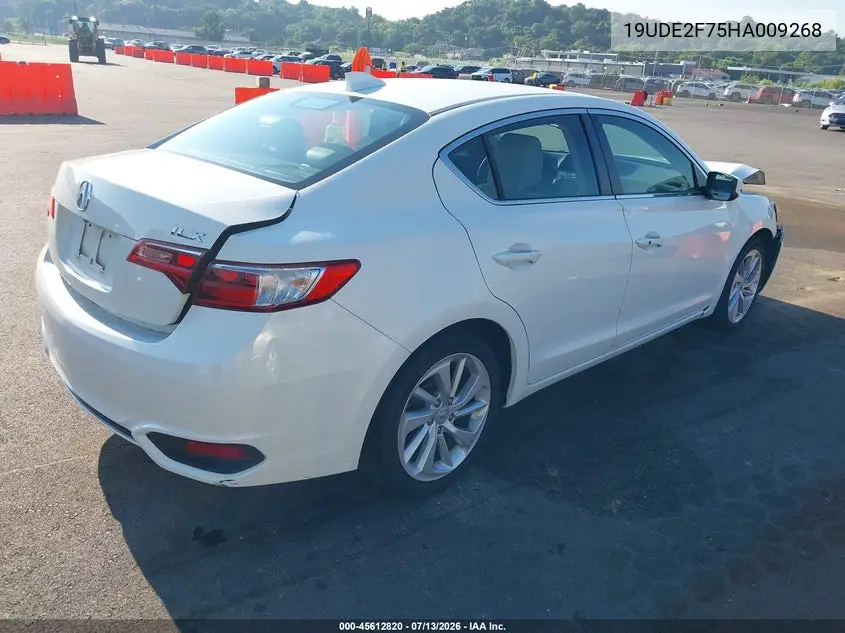 2017 Acura Ilx Premium Package/Technology Plus Package VIN: 19UDE2F75HA009268 Lot: 45612820
