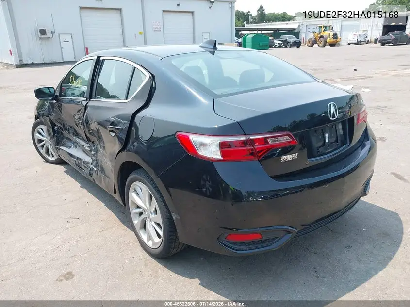 2017 Acura Ilx Acurawatch Plus Package VIN: 19UDE2F32HA015168 Lot: 45622606