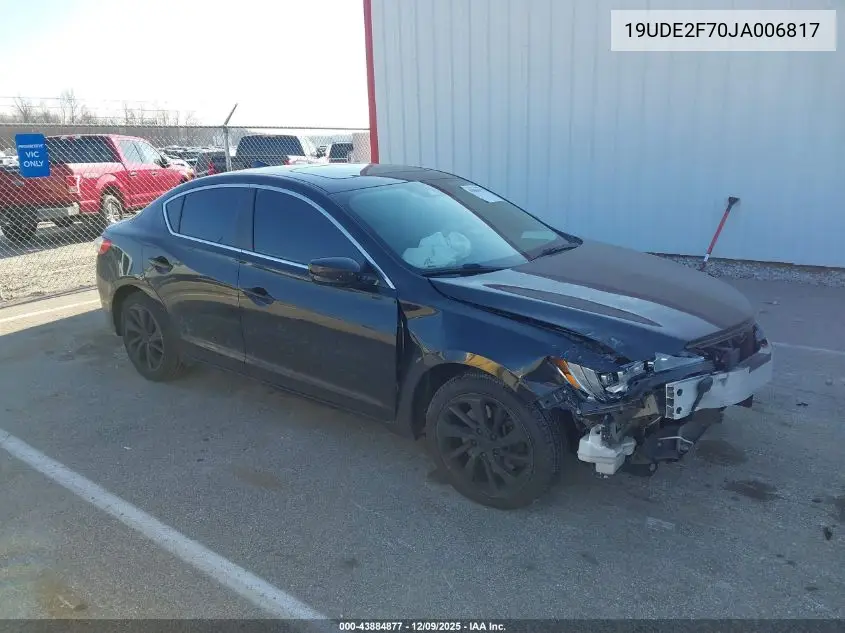 19UDE2F70JA006817 2018 Acura Ilx Premium Package/Technology Plus Package