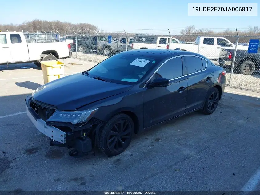 19UDE2F70JA006817 2018 Acura Ilx Premium Package/Technology Plus Package