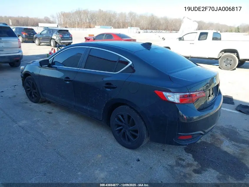 19UDE2F70JA006817 2018 Acura Ilx Premium Package/Technology Plus Package