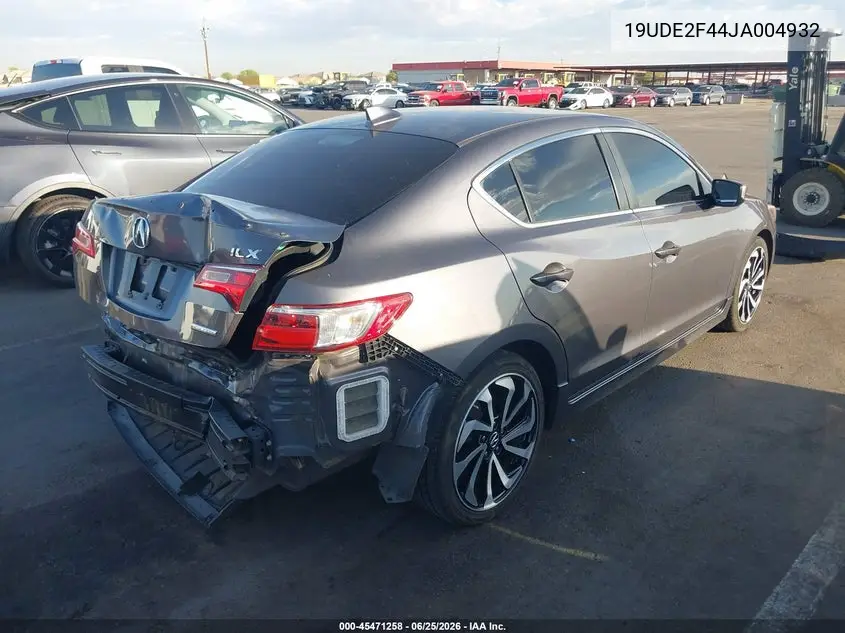 2018 Acura Ilx Special Edition VIN: 19UDE2F44JA004932 Lot: 45471258