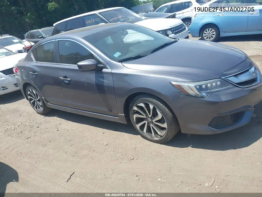 2018 Acura Ilx Special Edition VIN: 19UDE2F45JA002705 Lot: 45520704