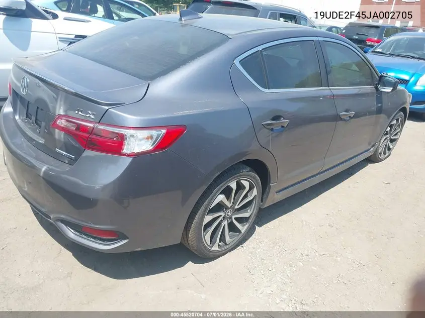 2018 Acura Ilx Special Edition VIN: 19UDE2F45JA002705 Lot: 45520704