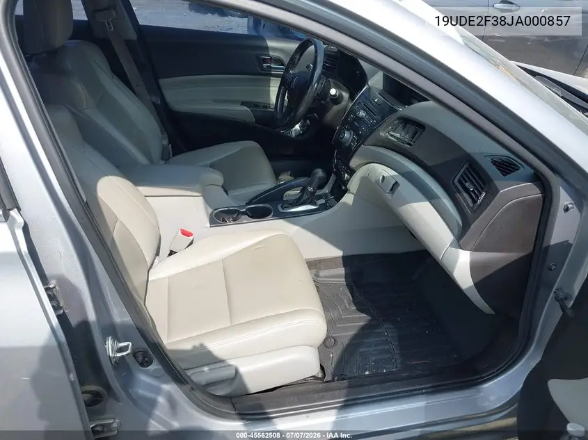 2018 Acura Ilx Acurawatch Plus Package VIN: 19UDE2F38JA000857 Lot: 45562508