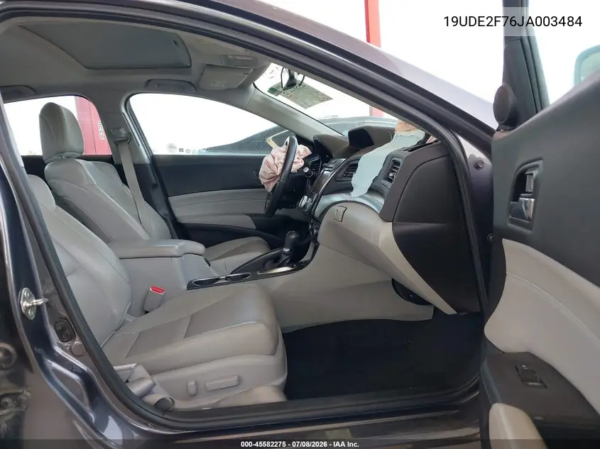 2018 Acura Ilx Premium Package/Technology Plus Package VIN: 19UDE2F76JA003484 Lot: 45582275