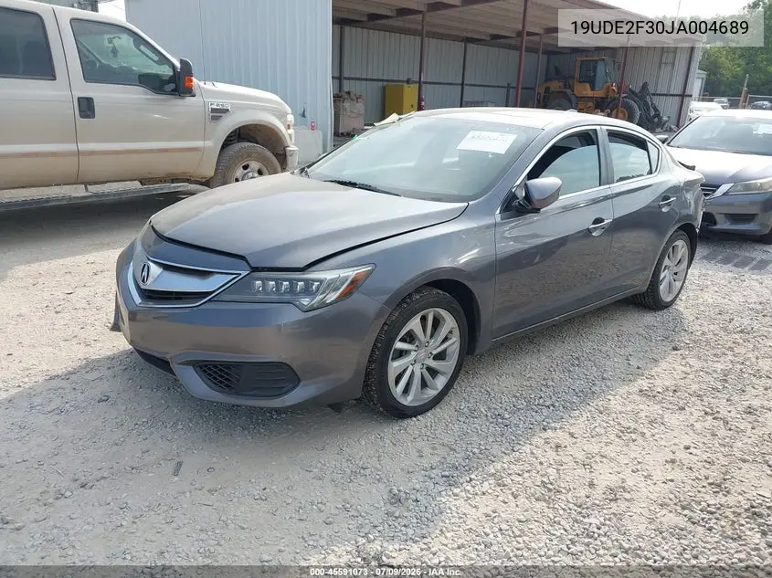 2018 Acura Ilx Acurawatch Plus Package VIN: 19UDE2F30JA004689 Lot: 45591073