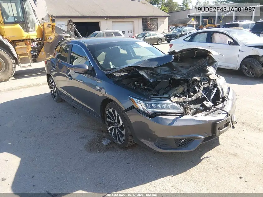 2018 Acura Ilx Special Edition VIN: 19UDE2F43JA001987 Lot: 45641522