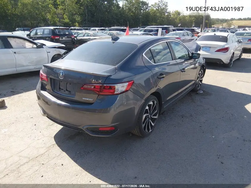 2018 Acura Ilx Special Edition VIN: 19UDE2F43JA001987 Lot: 45641522