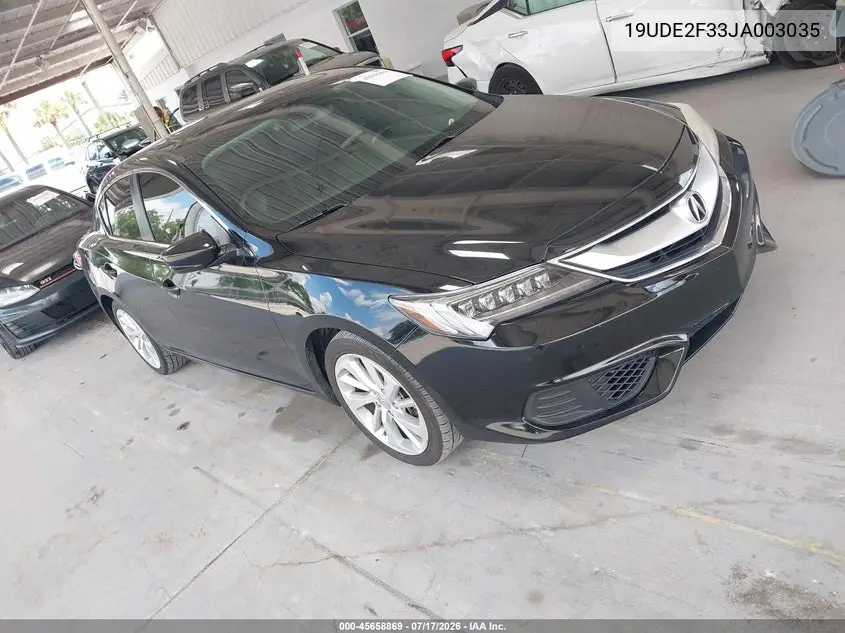 2018 Acura Ilx Acurawatch Plus Package VIN: 19UDE2F33JA003035 Lot: 45658869