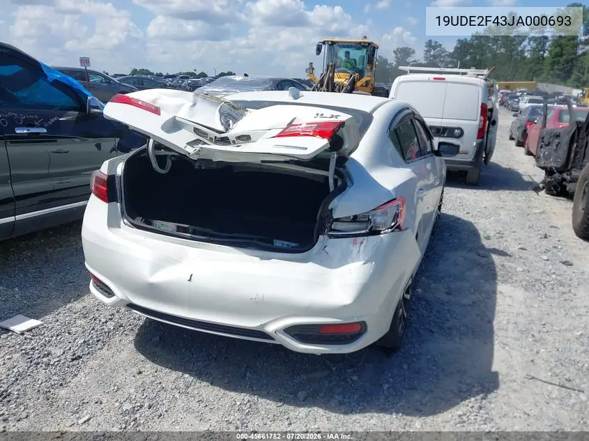 2018 Acura Ilx Special Edition VIN: 19UDE2F43JA000693 Lot: 45661782