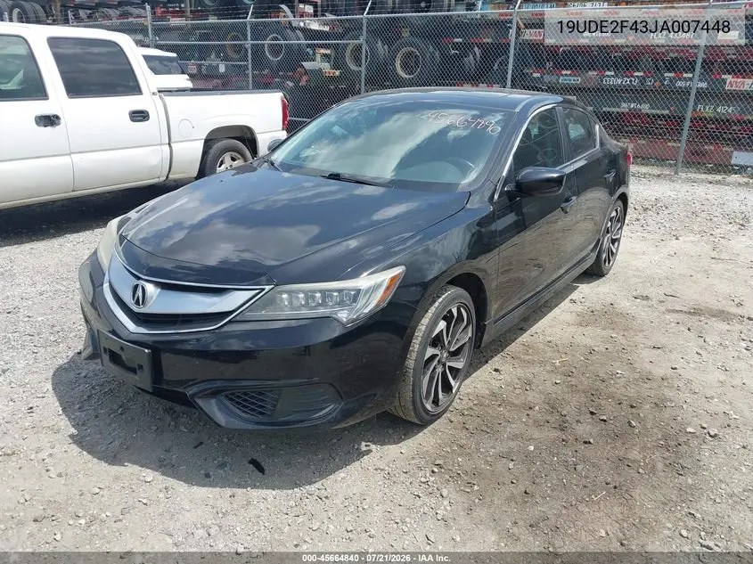 2018 Acura Ilx Special Edition VIN: 19UDE2F43JA007448 Lot: 45664840
