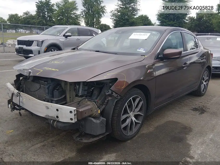 2019 Acura Ilx Premium Package/W/Technology Pkg VIN: 19UDE2F79KA005828 Lot: 45440209