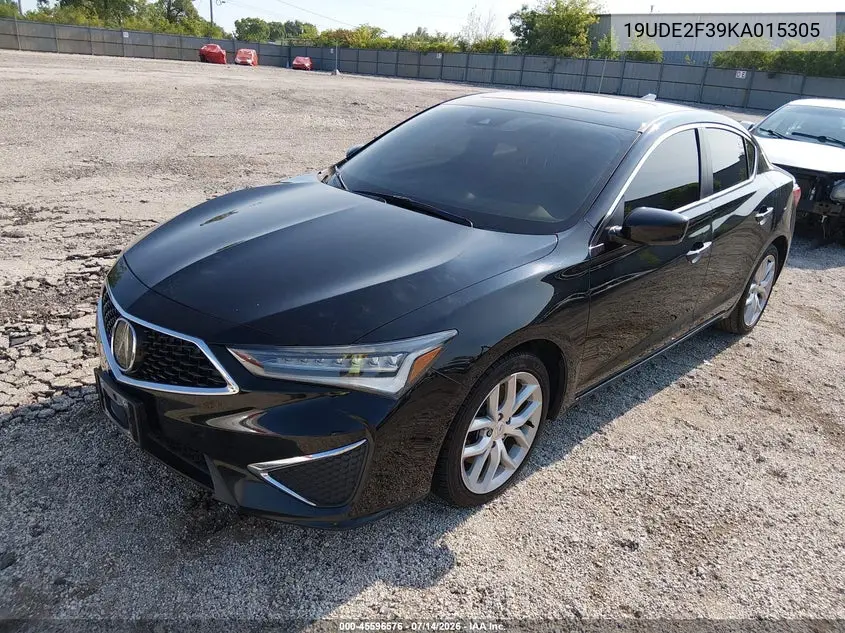 2019 Acura Ilx Standard VIN: 19UDE2F39KA015305 Lot: 45596576