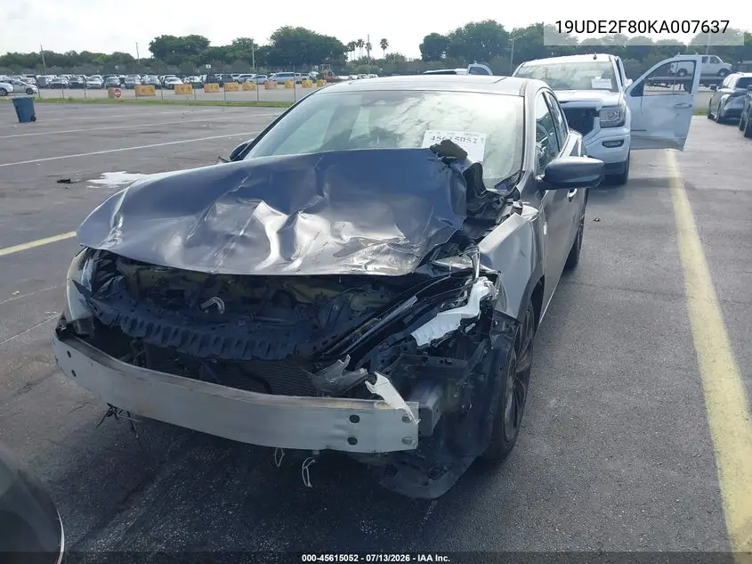 2019 Acura Ilx Premium A-Spec Packages/Technology A-Spec Packages VIN: 19UDE2F80KA007637 Lot: 45615052