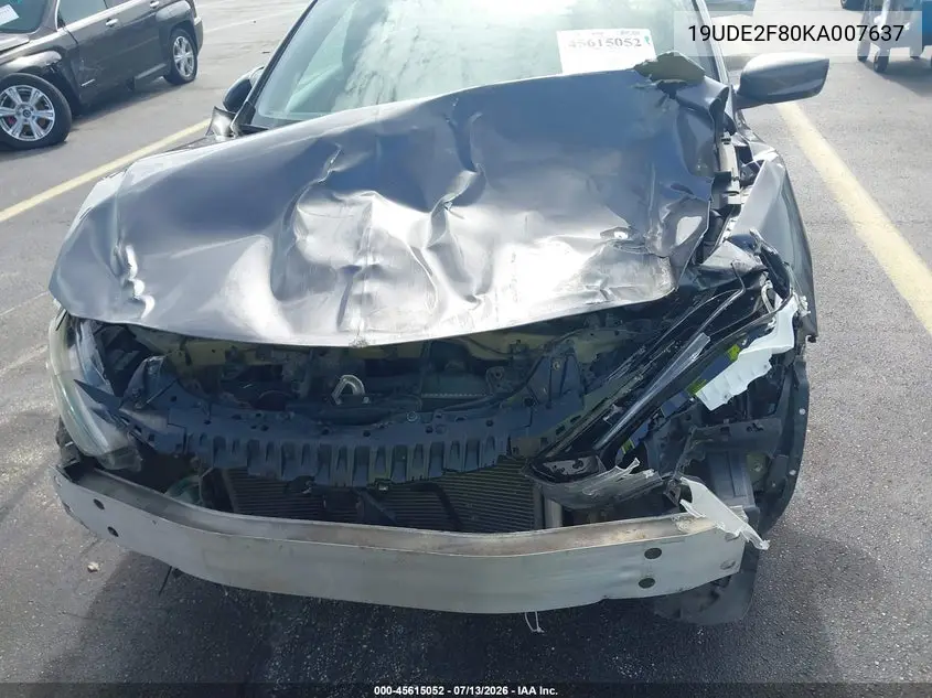 2019 Acura Ilx Premium A-Spec Packages/Technology A-Spec Packages VIN: 19UDE2F80KA007637 Lot: 45615052