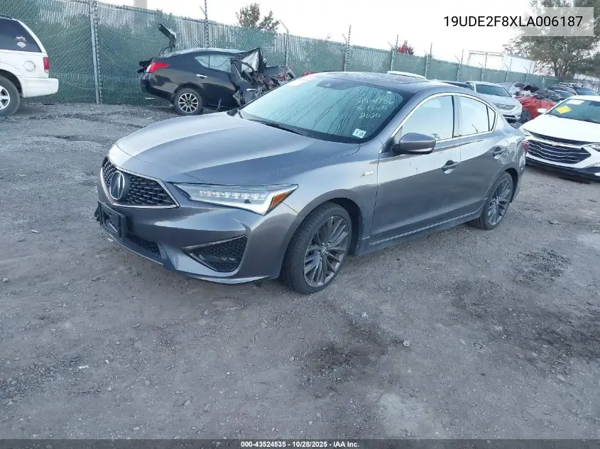 19UDE2F8XLA006187 2020 Acura Ilx Premium A-Spec Packages/W/Technology/A-Spec Pkg