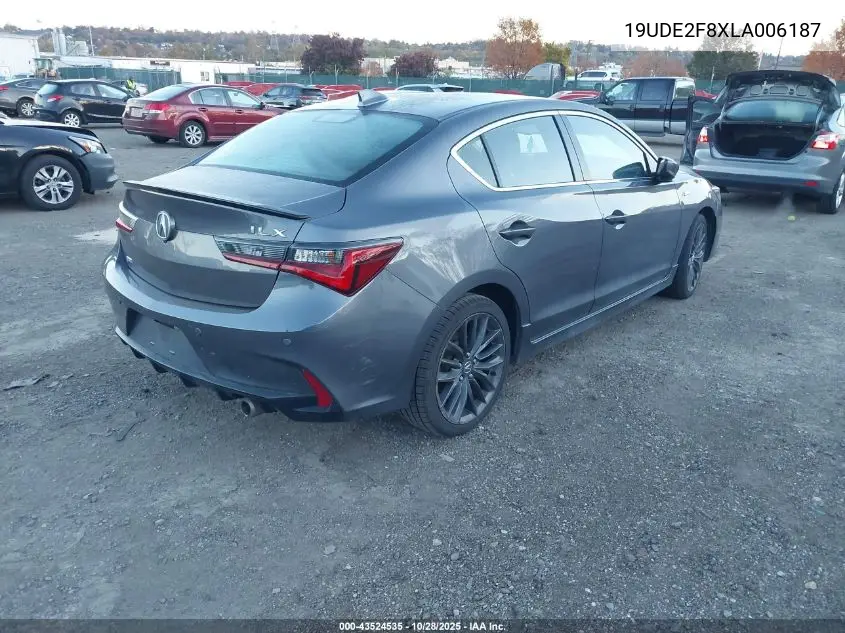 19UDE2F8XLA006187 2020 Acura Ilx Premium A-Spec Packages/W/Technology/A-Spec Pkg