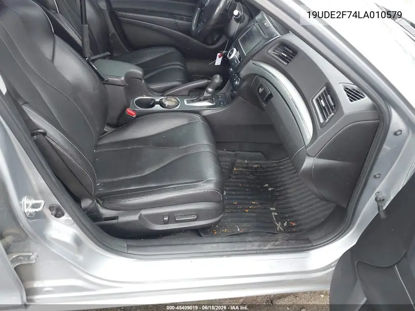 2020 Acura Ilx Premium Package/Technology Package VIN: 19UDE2F74LA010579 Lot: 45409019