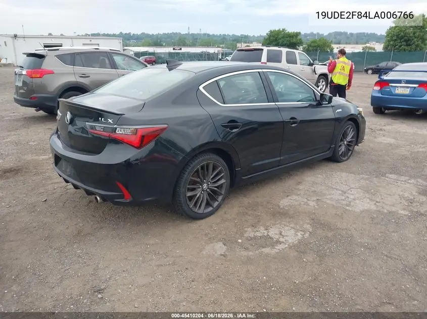 2020 Acura Ilx Premium A-Spec Packages/Technology A-Spec Packages VIN: 19UDE2F84LA006766 Lot: 45410204