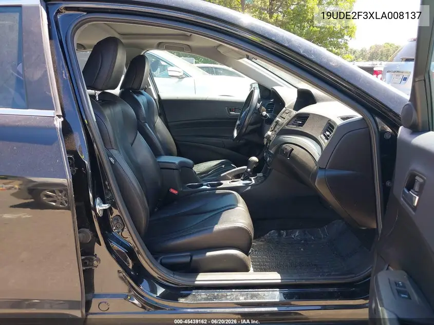 2020 Acura Ilx Standard VIN: 19UDE2F3XLA008137 Lot: 45439162