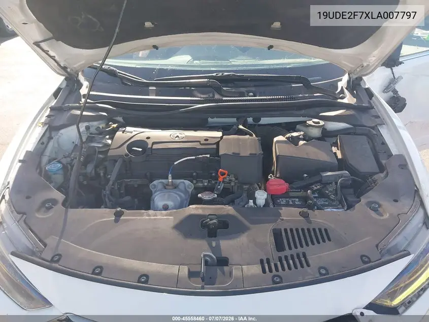 2020 Acura Ilx Premium Package/Technology Package VIN: 19UDE2F7XLA007797 Lot: 45558460
