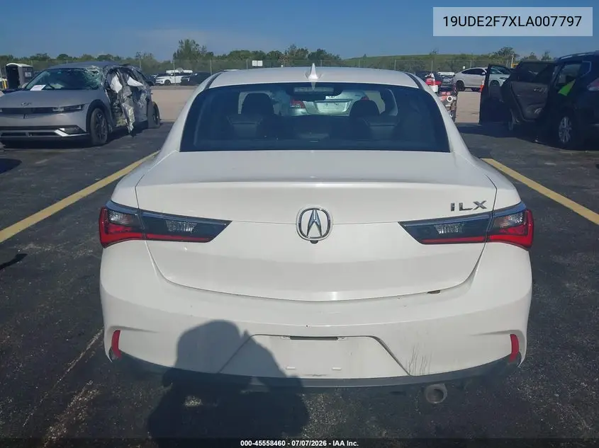 2020 Acura Ilx Premium Package/Technology Package VIN: 19UDE2F7XLA007797 Lot: 45558460