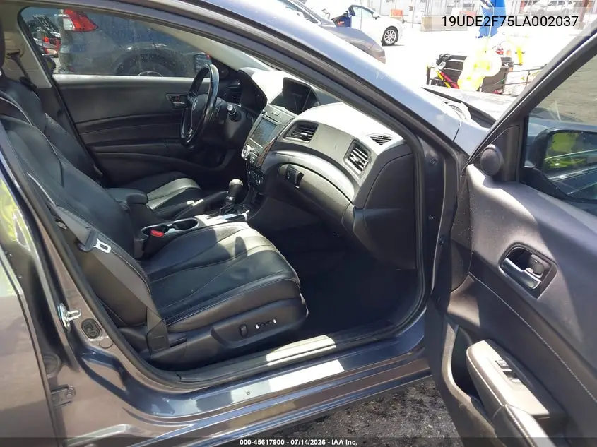 2020 Acura Ilx Premium Package/Technology Package VIN: 19UDE2F75LA002037 Lot: 45617900
