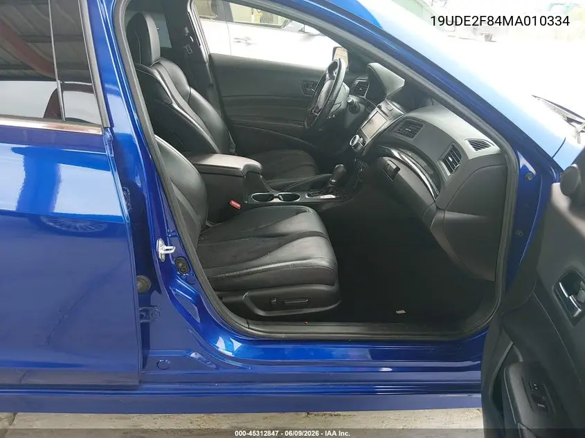 2021 Acura Ilx Premium A-Spec Packages/Technology A-Spec Packages VIN: 19UDE2F84MA010334 Lot: 45312847