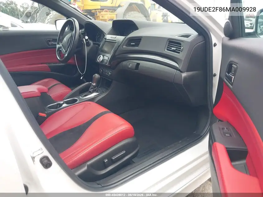 2021 Acura Ilx Premium A-Spec Packages/Technology A-Spec Packages VIN: 19UDE2F86MA009928 Lot: 45439012