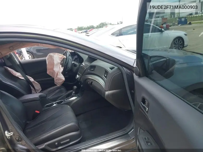 2021 Acura Ilx Premium Package/Technology Package VIN: 19UDE2F71MA000903 Lot: 45462732