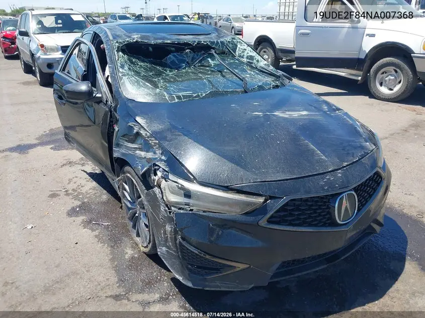 2022 Acura Ilx Premium A-Spec Packages/Technology A-Spec Packages VIN: 19UDE2F84NA007368 Lot: 45614518