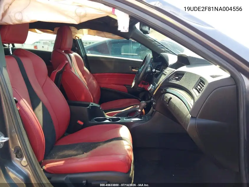 2022 Acura Ilx Premium A-Spec Packages/Technology A-Spec Packages VIN: 19UDE2F81NA004556 Lot: 45633800