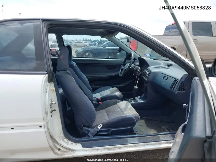 1991 Acura Integra Rs VIN: JH4DA9440MS058828 Lot: 45335180