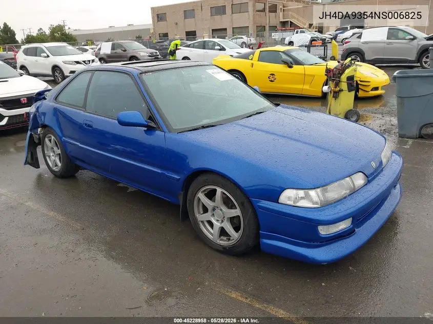 1992 Acura Integra Ls VIN: JH4DA9354NS006825 Lot: 45228958