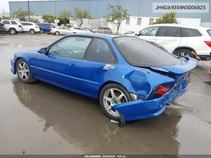 1992 Acura Integra Ls VIN: JH4DA9354NS006825 Lot: 45228958