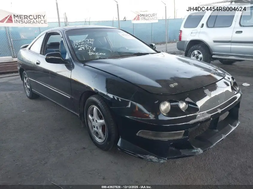 1994 Acura Integra Ls VIN: JH4DC4454RS004624 Lot: 43927528