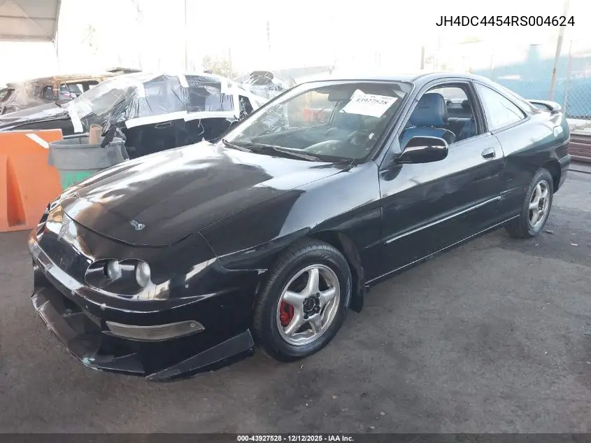 1994 Acura Integra Ls VIN: JH4DC4454RS004624 Lot: 43927528
