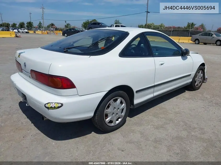 1997 Acura Integra Gs/Rs VIN: JH4DC4446VS005694 Lot: 45457998