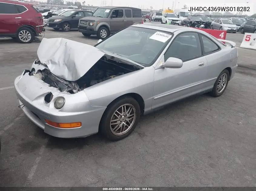 1998 Acura Integra Gs VIN: JH4DC4369WS018282 Lot: 45305659