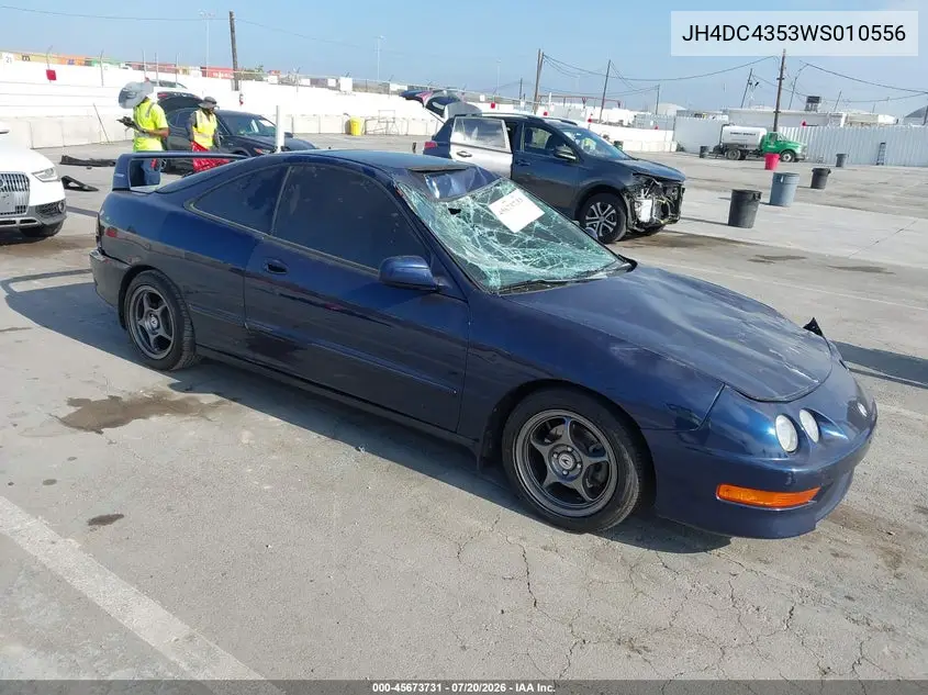 1998 Acura Integra Ls VIN: JH4DC4353WS010556 Lot: 45673731