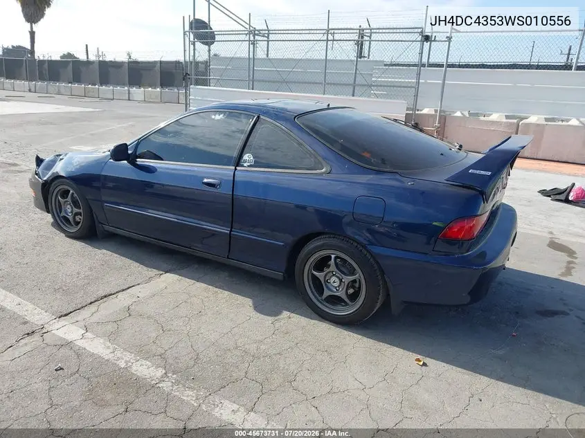 1998 Acura Integra Ls VIN: JH4DC4353WS010556 Lot: 45673731