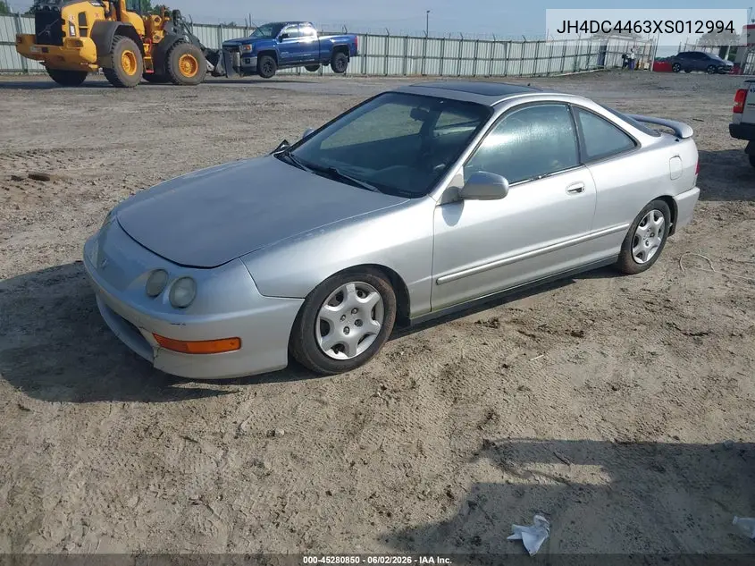 1999 Acura Integra Gs VIN: JH4DC4463XS012994 Lot: 45280850