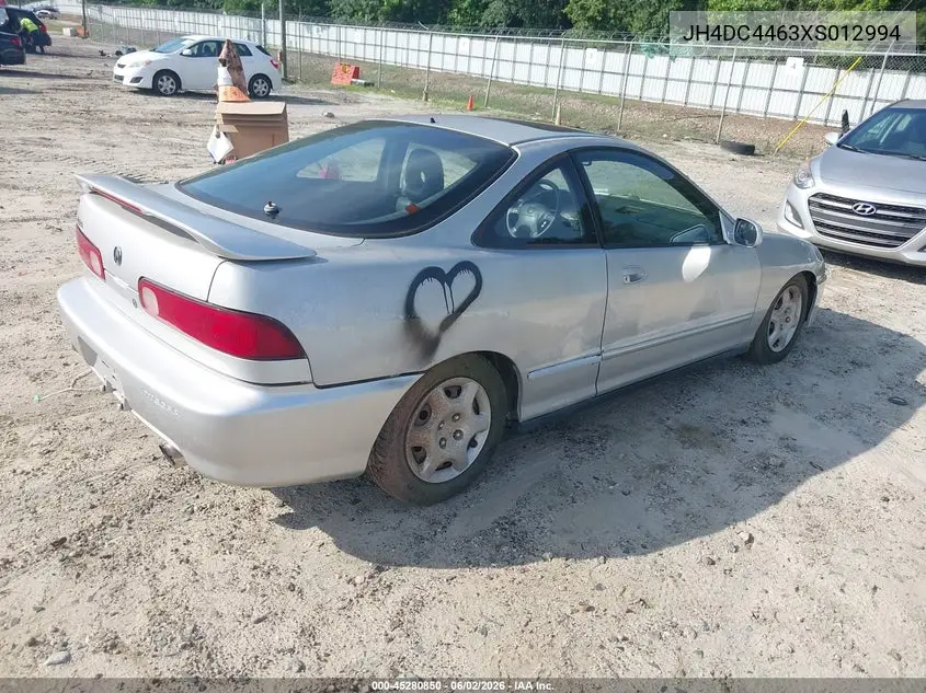 1999 Acura Integra Gs VIN: JH4DC4463XS012994 Lot: 45280850