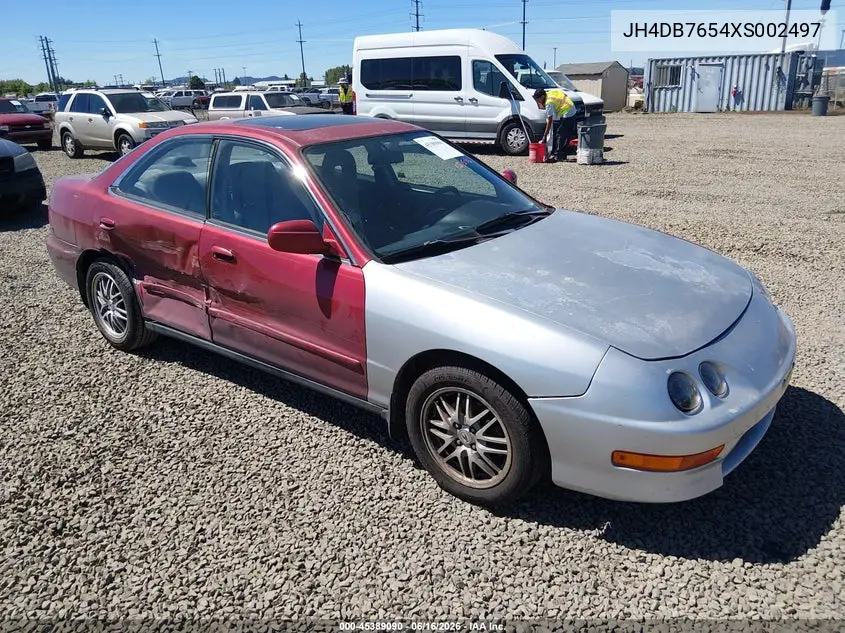 1999 Acura Integra Ls VIN: JH4DB7654XS002497 Lot: 45389090